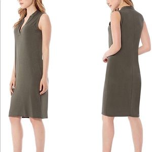 Robh by Joyce Azria Sleeveless Collard V-Neck Dress